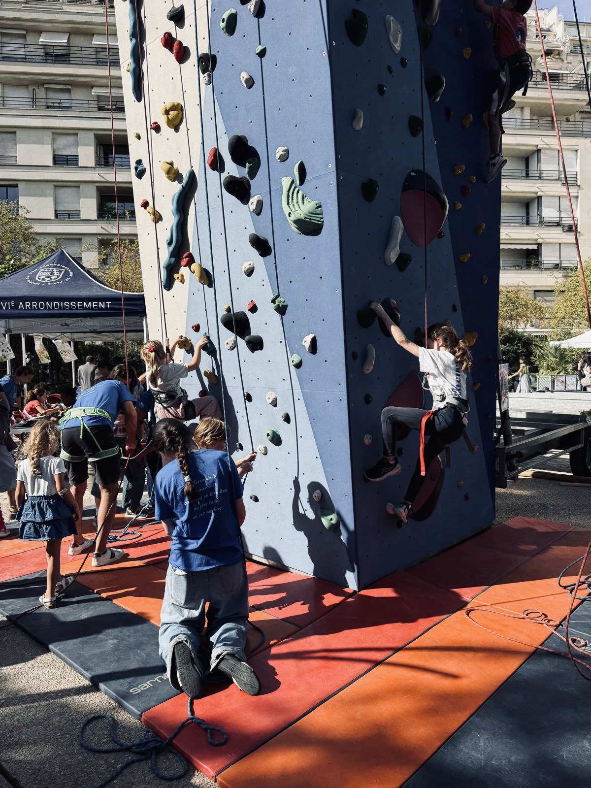 Escalade pour les enfants
