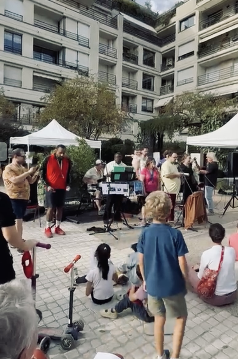 Concert dans le parc