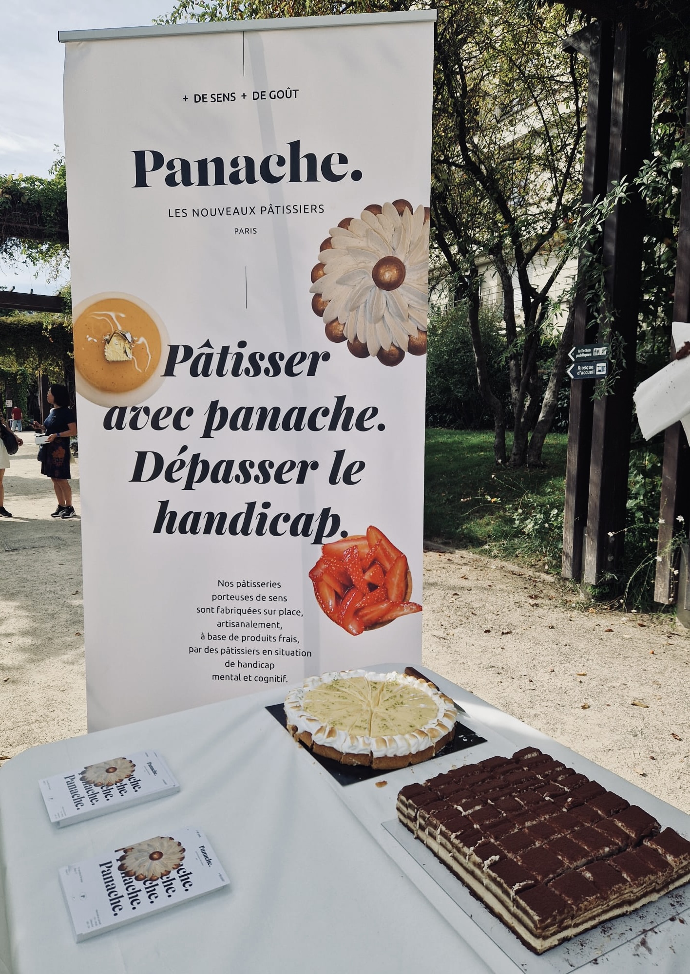 Stand des pâtissiers Panache